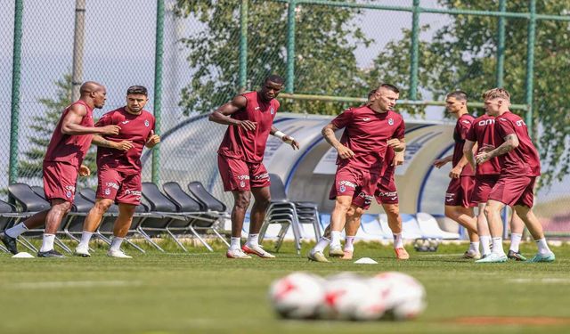 Sabah antrenmanı tamamlandı
