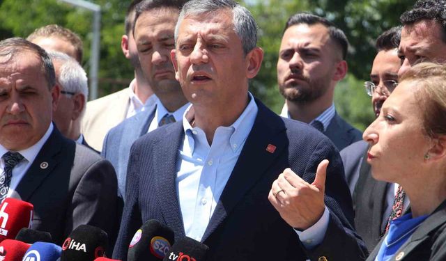 CHP Genel Başkanı Özgür Özel, İmamoğlu davası sonrası açıklamalarda bulundu