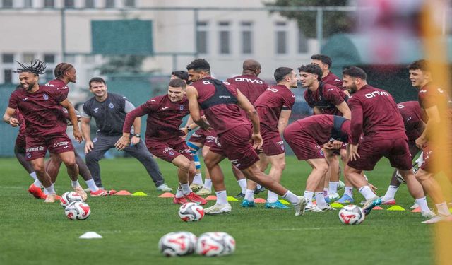 Trabzonspor, yeni sezon hazırlıklarına bugün 17.00'de yaptığı antrenmanla devam etti.
