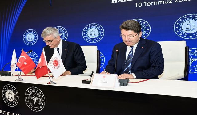 Adalet Bakanlığı ile Sağlık Bakanlığı arasında İş Birliği Protokolü