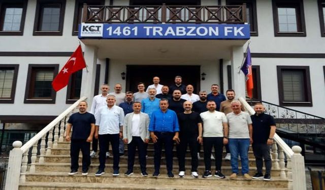 KCT 1461 Trabzon Futbol Kulübünde görev dağılımı yapıldı