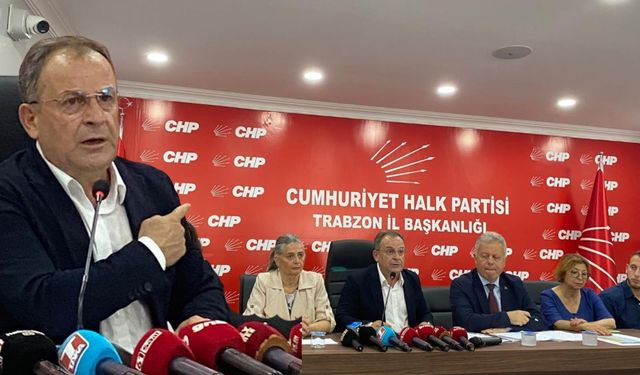 CHP İl Başkanı Mustafa Bak:Teşvikte “Trabzon ile Samsun’u eşdeğer tutmak akıl tutulmasıdır”