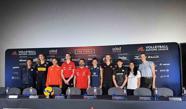 2025 FIVB Kadınlar Voleybol Milletler Ligi Finallerinin basın toplantısı yapıldı