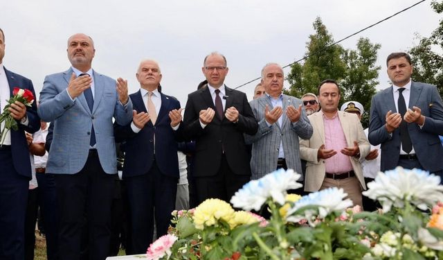 Giresun’da 15 Temmuz Şehidi İsmail Kefal, Kabri başında anıldı