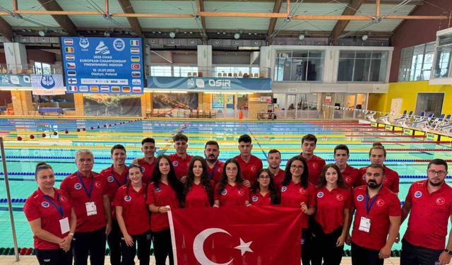Milli sporcu Kaan Efe Kaya, Avrupa şampiyonu oldu