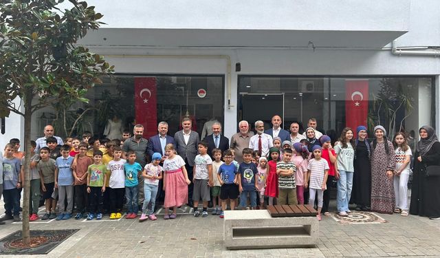 Ortahisar ve Cumhuriyet Mahallelerinden yaz Kur’an kursu öğrencilerine anlamlı destek