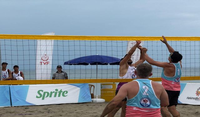 Trabzon'da Uluslararası Plaj Voleybolu heyecanı başladı