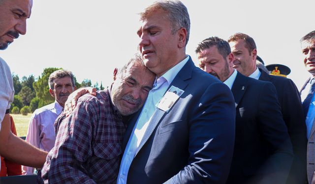 Şehit Sözleşmeli Er Ahmet Kuşak, son yolculuğuna uğurlandı