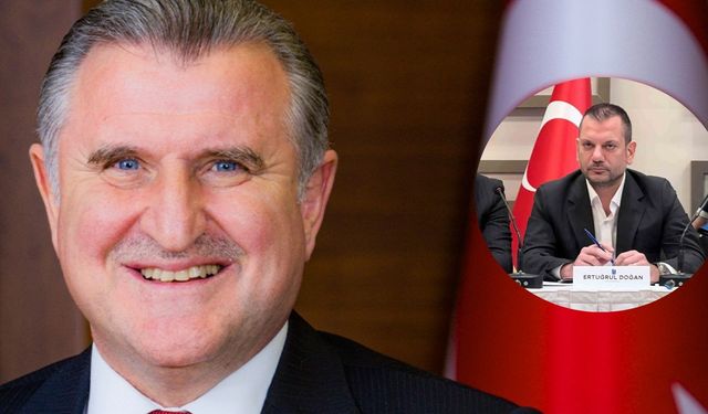 Bakan Bak’tan Kulüpler Birliği Başkanlığı’na seçilen Ertuğrul Doğan’a tebrik