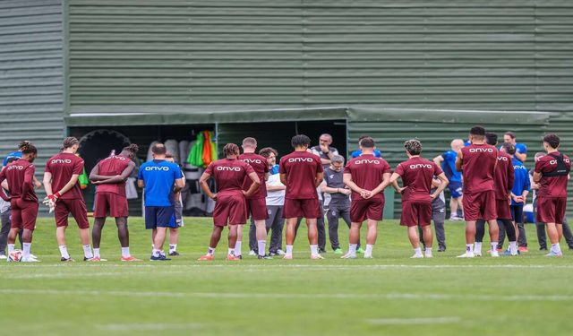 Trabzonspor, akşam antrenmanı tamamlandı