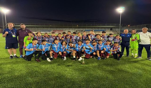 U11 Takımımız, Trabzon U11 Ligi’nde şampiyon oldu