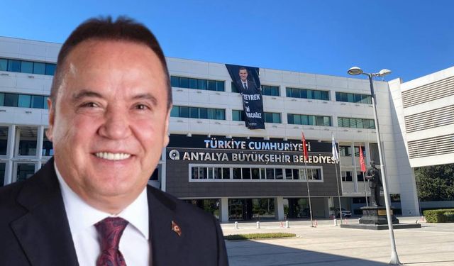 Antalya Büyükşehir Belediye Başkanı Böcek tutuklandı
