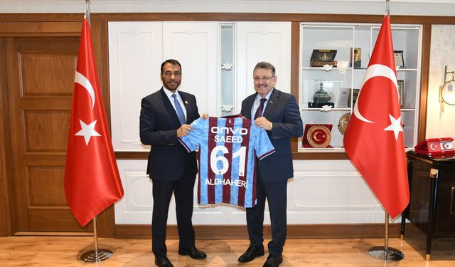 Başkan Genç,BAE Büyükelçisi Dhaheri'yi ağırladı