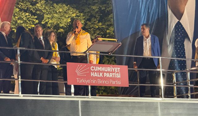 CHP Genel Başkanı Özel: "Silah susacaksa adres Meclistir dedik"