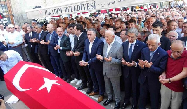 Bakan Uraloğlu ve Süleyman Soylu, eski Bakan Mustafa Demir’in cenazesine katıldı