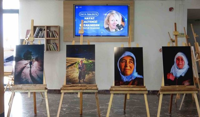İlk fotoğraf sergisini çalıştığı hastanede açtı
