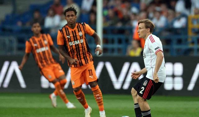 UEFA Avrupa Ligi: Shakhtar Donetsk: 2 - Beşiktaş: 0 (Maç sonucu)