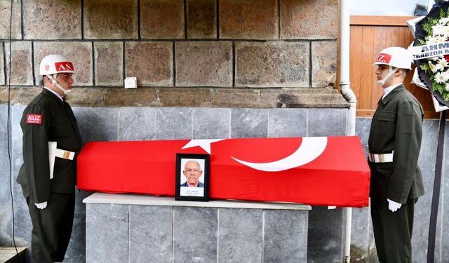 Trabzon'da Kıbrıs Gazisi'ne son görev