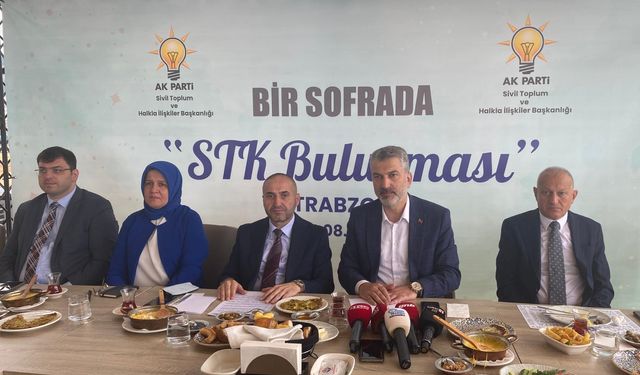 Trabzon’da “Bir Sofrada STK Buluşması” gerçekleştirildi