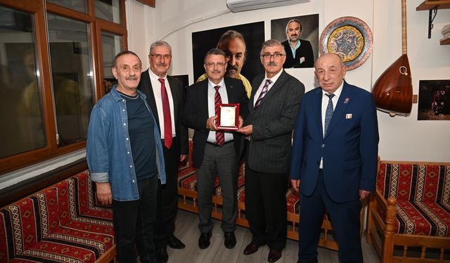 Başkan Genç’ten Volkan Konak Sanat Odası’na ziyaret