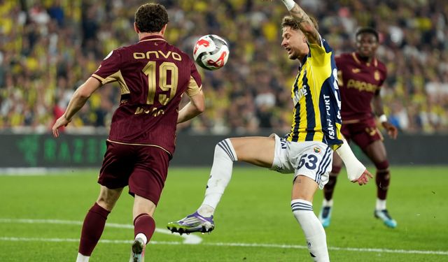 Trendyol Süper Lig: Fenerbahçe: 1 - Trabzonspor: 0 (Maç sonucu)