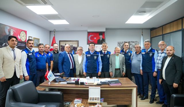 Başkan Kaya,Zabıta Haftasını personeliyle kutladı