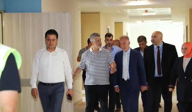 Yılmaz Büyükaydın’dan Şehir Hastanesi incelemesi