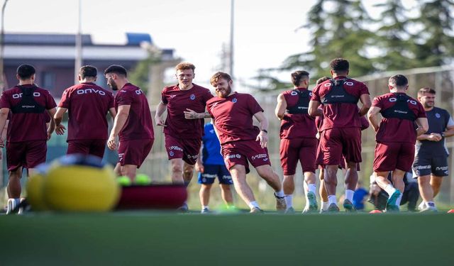 Trabzonspor, Fenerbahçe derbisi hazırlıklarını sürdürüyor