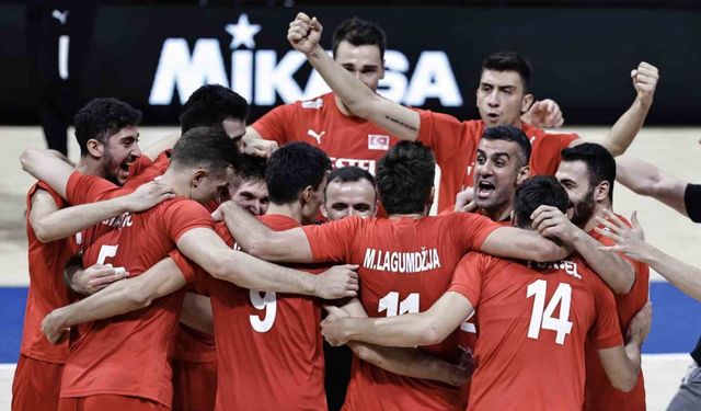 A Milli Erkek Voleybol Takımı, Dünya Şampiyonası’nda ilk kez çeyrek finalde