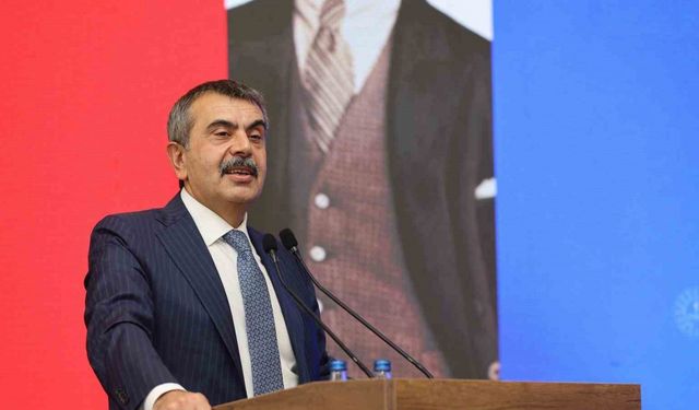 Bakan Tekin:"Yaptığımız her iş attığımız her adım bir bütünün anlamlı bir parçasıdır"