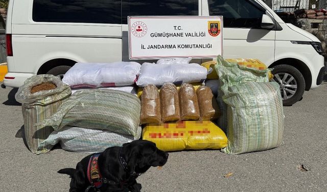 Adıyaman’dan Trabzon’a kaçak tütün sevkiyatı engellendi