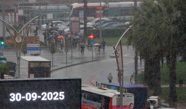 Samsun’da kuvvetli sağanak