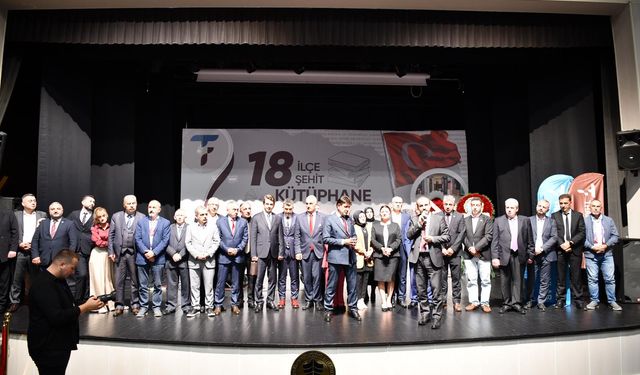 Trabzon'da şehitlerin adı kütüphanelerde yaşatılacak