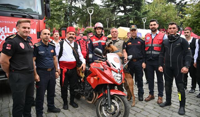 Trabzon'da Motorlu İtfaiye Timi kuruldu