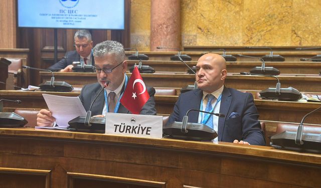 AK Parti Trabzon Milletvekili Yılmaz Büyükaydın, uluslararası komisyon toplantılarına Belgrad’da devam ediyor