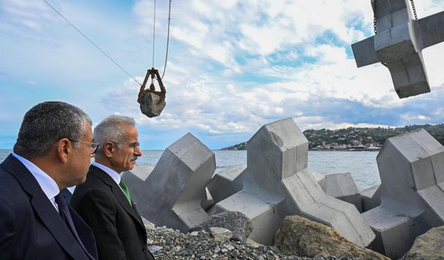 Bakan Uraloğlu: “İyidere Lojistik Limanı, Karadeniz’in yeni ticaret üssü olacak”