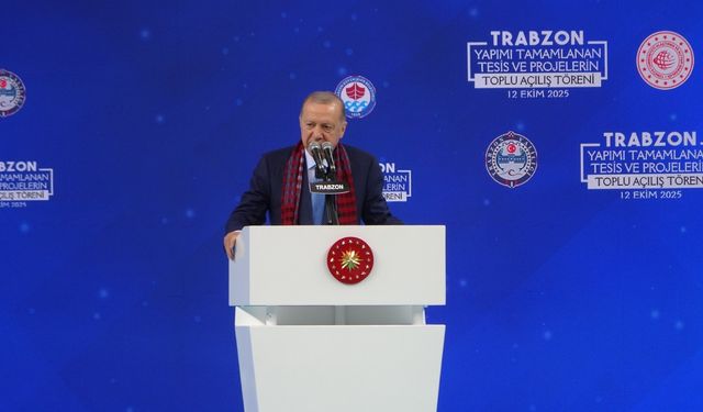 Cumhurbaşkanı Erdoğan Trabzonlulara sesleniyor