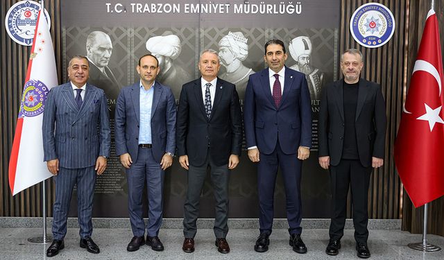Trabzon Emniyet Müdürü Ali Loğoğlu’na ziyaret