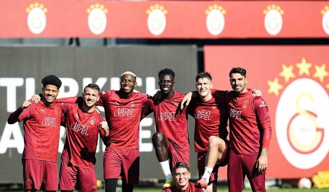 Galatasaray, Trabzonspor maçı hazırlıklarına başladı