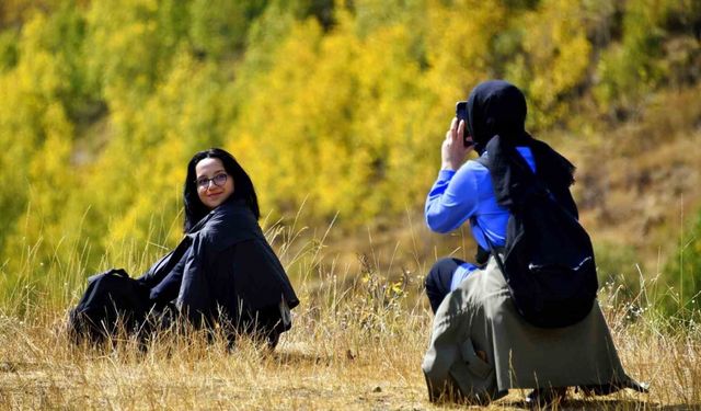 Sonbaharın büyüleyici renkleri Erzincan’ı sardı