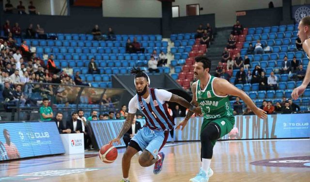 Türkiye Sigorta Basketbol Ligi: Trabzonspor: 79 - Bursaspor Basketbol: 85