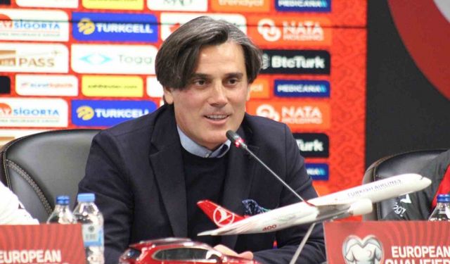 Vincenzo Montella: "Dünya Kupası yolunda emin adımlarla ilerlemek istiyoruz"