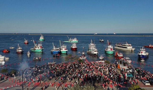 Ahmet Büyükgümüş:Kararlıyız Sumud'un yanındayız