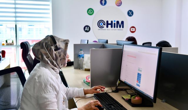 Ortahisar Halk İletişim Merkezi'nden 7/24 kesintisiz hizmet