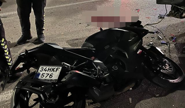 Amatör futbolcu motosiklet kazasında hayatını kaybetti