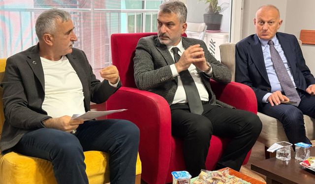 Dr.Sezgin Mumcu’dan Trabzon Polis Emeklileri Derneği'ne ziyaret