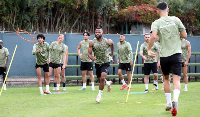 Alanyaspor, Trabzonspor maçı hazırlıklarını tamamladı