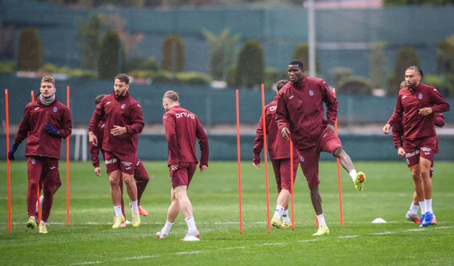 Akşam antrenmanı tamamlandı