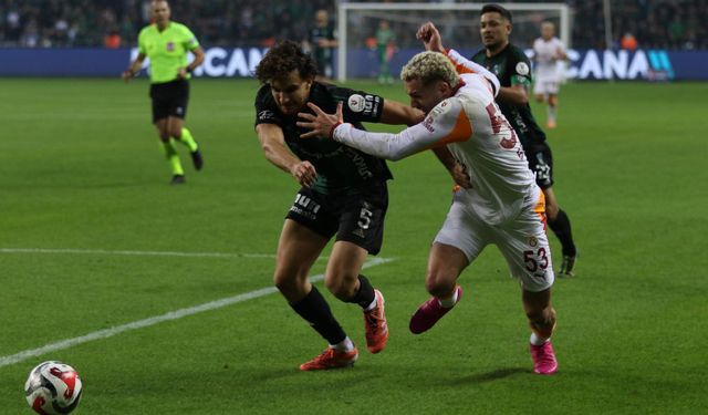 Galatasaray, ligde bu sezon ilk kez yenildi