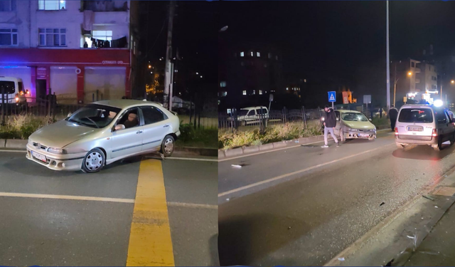 Trabzon’da zincirleme kaza: 3 yaralı